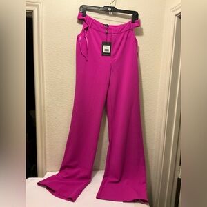 NWT Eliza the label rio pants pink size L cut out on side too